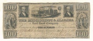 The Mississippi and Alabama Railroad Co. - SOLD
